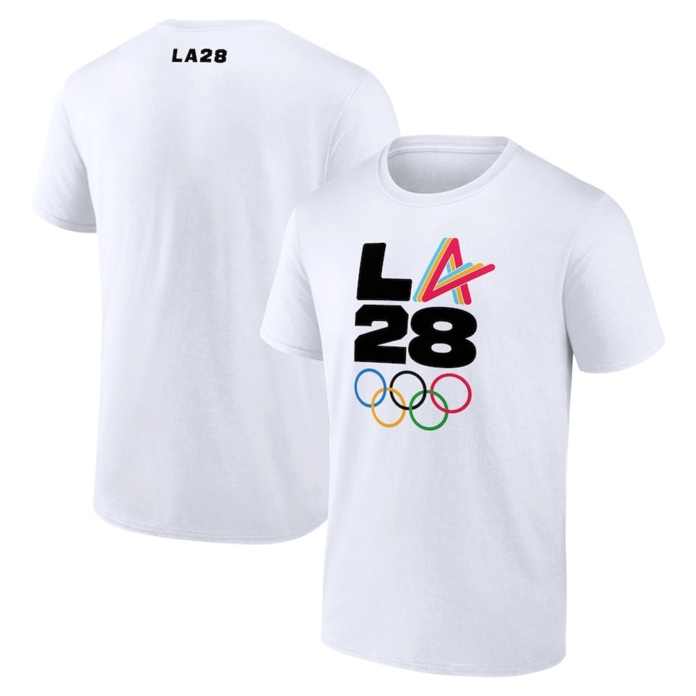 NWOT LA 2028 Summer Olympics Athlete Spirit T-Shirt - White Color